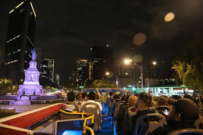 Night Tour of Mexico City Panoramic Ride on a Double-Decker Bus - Where to meet near Turibus and what to expect at 7:30 pm