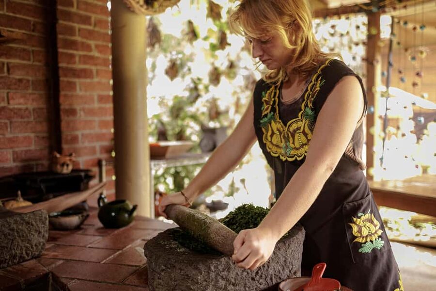 Oaxaca de Juarez: Traditional Oaxacan Cooking Class - Organic garden to Oaxaca dinner table: cheeses, herbs, and chiles