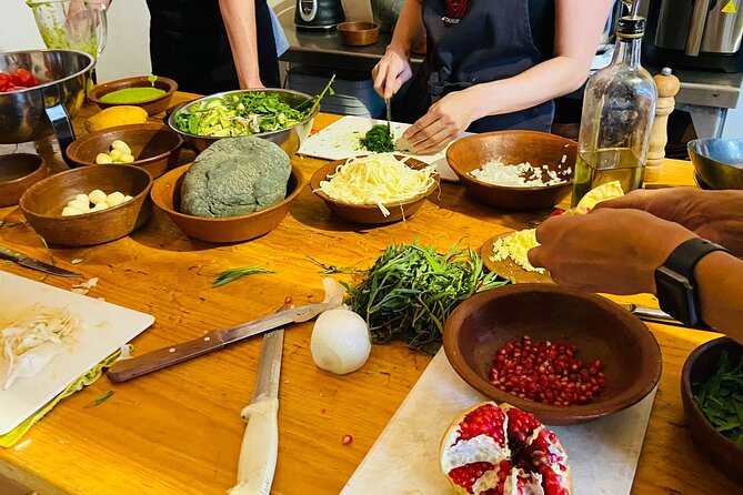 Oaxacan Vegetarian Cooking Class - Turning the ingredients into a shared meal