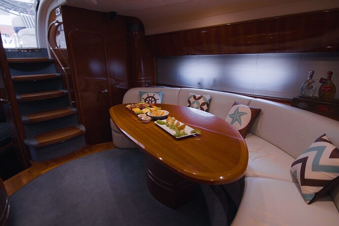 Olivia Grace 60 ft British Princess Yacht Rental - Food, Drinks, and the Flow of Service