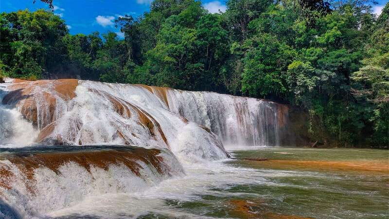 Palenque: Palenque Ruins, Agua Azul Waterfalls and Misol-Ha - Misol-Há Waterfalls: Cool Mist From a 50-Meter Drop