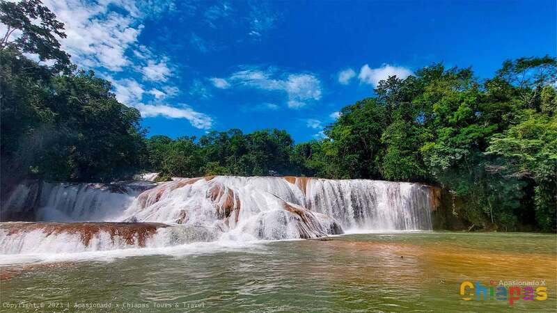 Palenque: Palenque Ruins, Agua Azul Waterfalls and Misol-Ha - Agua Azul Waterfalls: The Long Walk, Turquoise-Blue Views, and Shopping Time