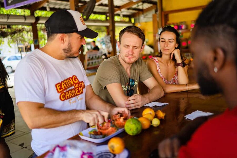 Playa del Carmen: 3-Hour Local Food Walking Tour - Street stalls can bring adventure, like chapulines