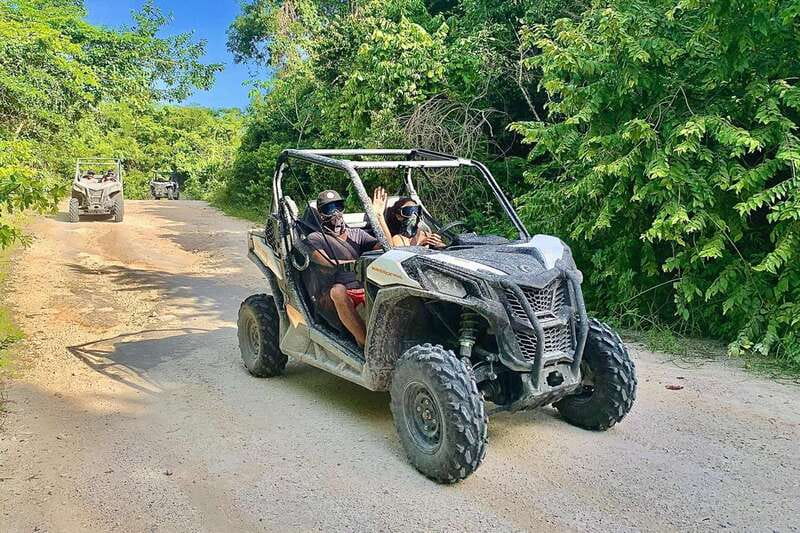 Playa Del Carmen: Cenote & Mayan Village Tour by Buggy - Pickup, briefing, and the buggy rules you should not ignore