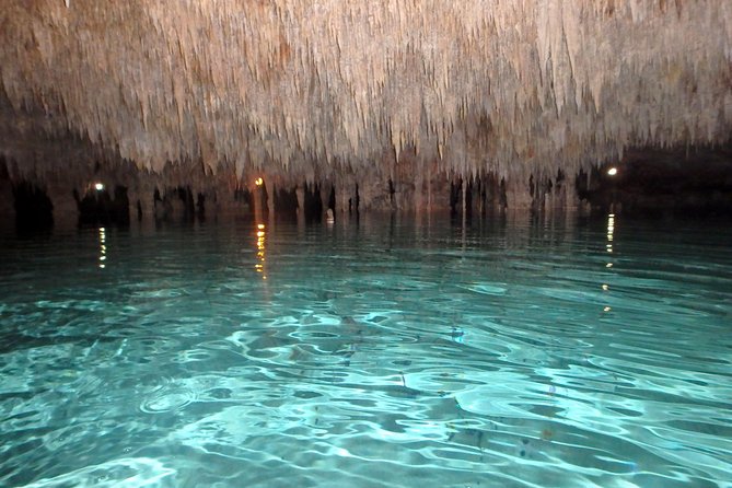 Private ATV Jungle & Cave Adventure - The cenote and cave swim: cold water, real underground scenery
