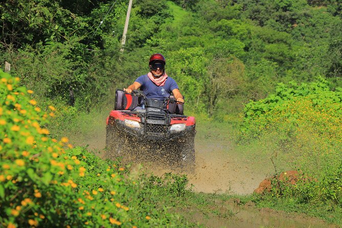 Private ATV tour with waterfall and Tequila tasting - Rancho Las Pilas Waterfall Stop and Natural Pools