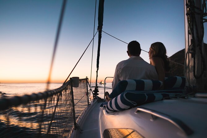 Private Cabo San Lucas Sunset Cruise on 33´ sailboat - Boat comfort and the crew’s role in a smooth sunset