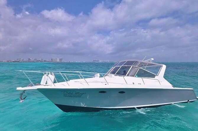 Private Cancun Yacht Tour 42ft up to 8 pax - First Look: A 42-Foot Private Yacht for Just Your Group