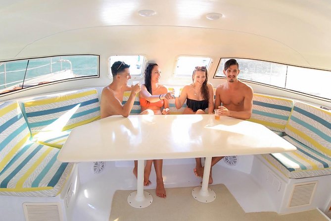 Private Catamaran from Cancun to Isla Mujeres | For up to 25 ppl - Choosing 4 to 7 Hours: Match Your Day to Real Island Time