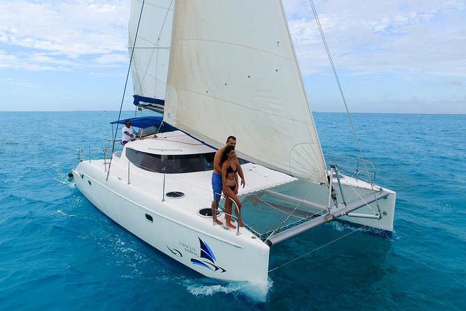 Private Catamaran from Cancun to Isla Mujeres | For up to 30 pepl - Setting sail from Cancun’s Marina Las Perlas