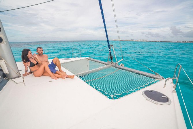 Private Catamaran from Cancun to Isla Mujeres | For up to 30 pepl - Crew and comfort: what “private” feels like on board