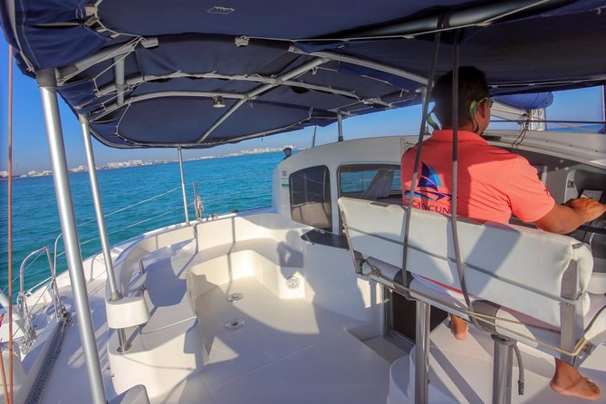 Private Catamaran from Cancun to Isla Mujeres | For up to 30 pepl - Private catamaran for your group, not a crowd cruise