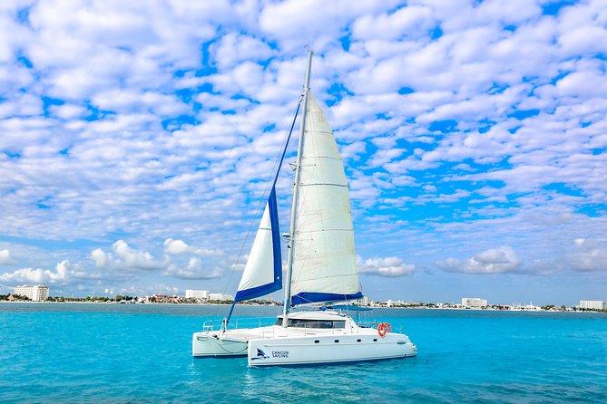 Private Catamaran from Cancun to Isla Mujeres | For up to 30 pp - Private catamaran comfort, up to 30 people, and what “private” really means