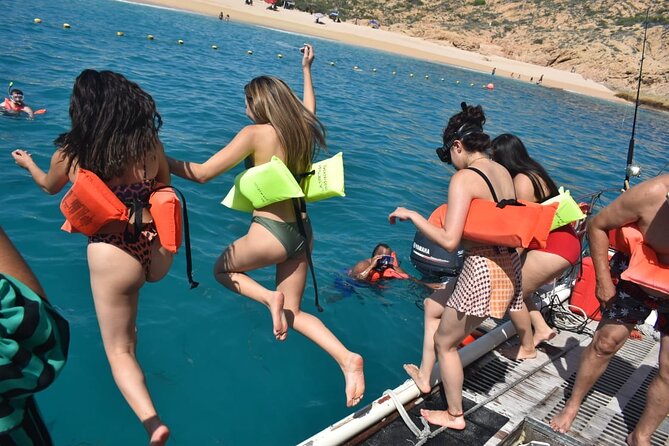 Private Catamaran Snorkeling Cruise in Los Cabos - Sea lions colony stop: wildlife time without the crowded scramble