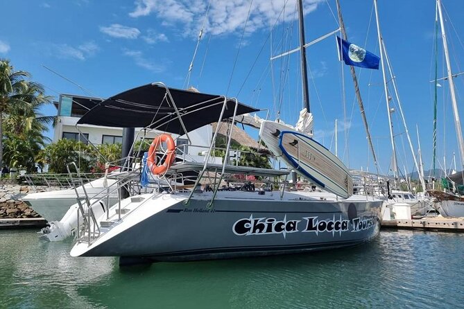 Private Chica SAILING Adventure Puerto Vallarta ALL INCLUSIVE - Open bar, snacks, and the fajitas lunch upgrade