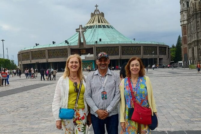 Private full tour to Teotihuacan and Basilica at your own pace - Basilica de Santa Maria de Guadalupe: baroque detail plus the 1531 story