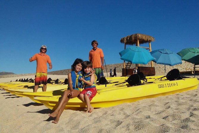 Private Glass bottom Kayak and snorkel at two Bays - Paddling from Santa María to Chileno: why the glass bottom matters