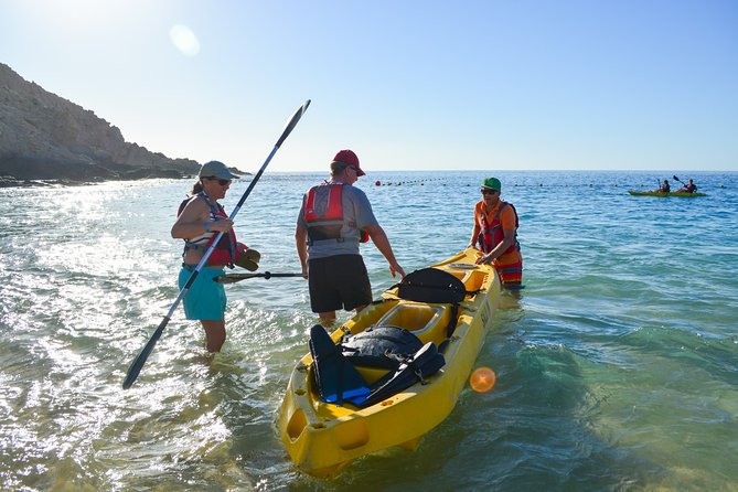 Private Glass bottom Kayak and snorkel at two Bays - Drive back on La Carretera Transpeninsular: back to your morning