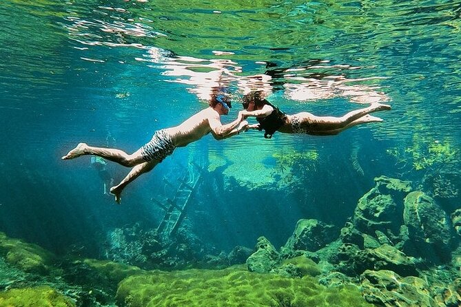 Private Guided Cenotes and Underground River Exploration - Cenotes Sac Actun: the sacred underground tree and the wade into an underground river