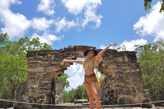 Private Half Day Cultural Tour to Mayan Ruins and Cenote - Entering Cozumel’s Spanish and Mayan crossroads at Stop 1