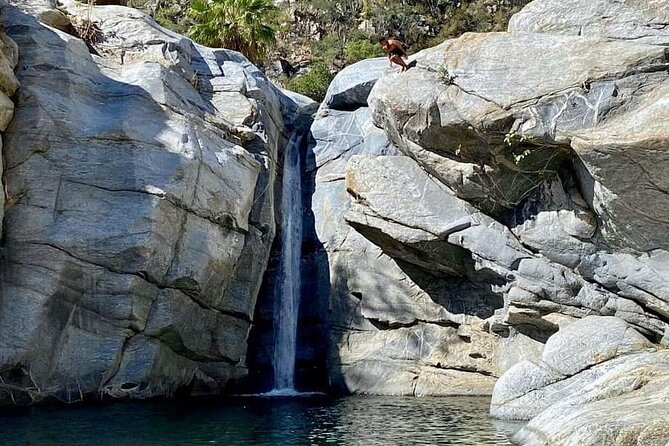 Private Hiking at the Fox Canyon from Cabo San Lucas - Fox Canyon waterfall swimming, what the hike actually feels like