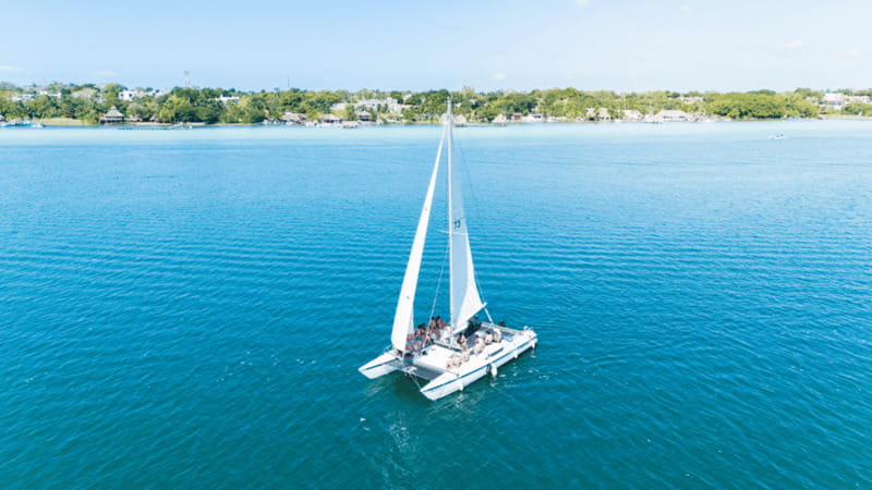 Private Hobie Cat Sailing Tour - The captain and guides: English, Spanish, and real conversation