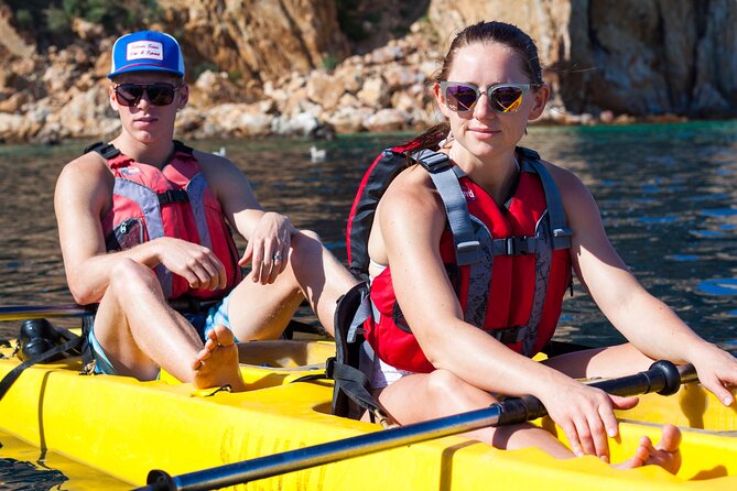 Private Los Cabos Arch and Playa del Amor Tour by Glass Bottom Kayak - Gear, Beach Launching, and Comfort on Tandem Kayaks