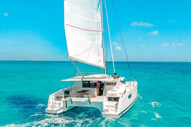 Private Luxury Catamaran Cancun to Isla Mujeres | For up to 30 pp - Can You Skip the Water Activities?