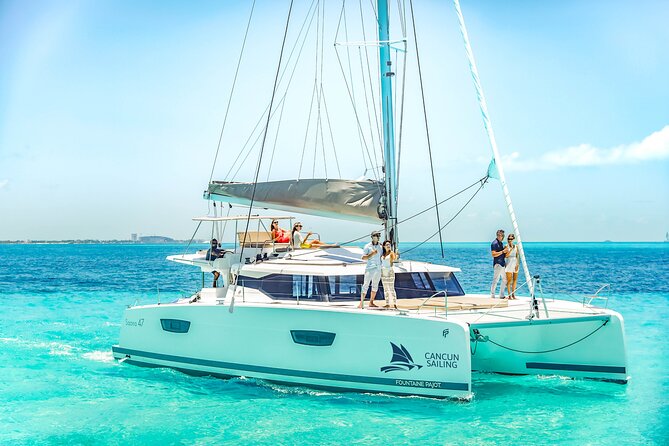 Private Luxury Catamaran Cancun to Isla Mujeres | For up to 30 pp - What the Day Feels Like, From Start to Finish