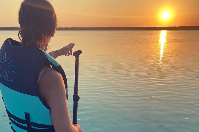 Private Paddleboard Experience in Bacalar - Black Cenote: a darker water moment and a natural pause