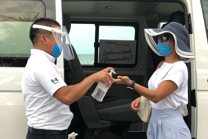Private Roundtrip Transportation from Cancun Airport to Ferry Isla Mujeres - The Air-Conditioned Van Ride to the Ferry Port