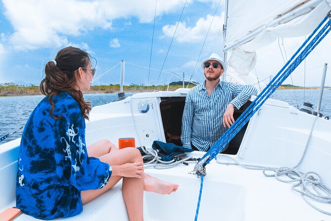 Private sailing tour of Bacalar Lagoon - Pirate Canal: where you swim in the permitted area