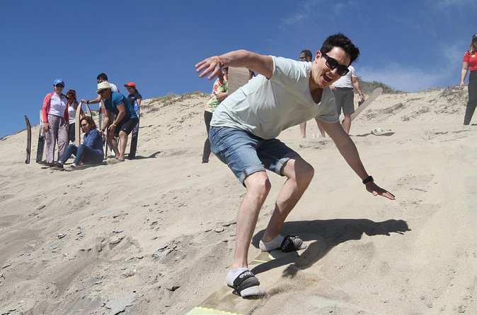 Private Sandboarding Experience in Los Cabos - Equipment, tents, chairs, and the small comfort wins