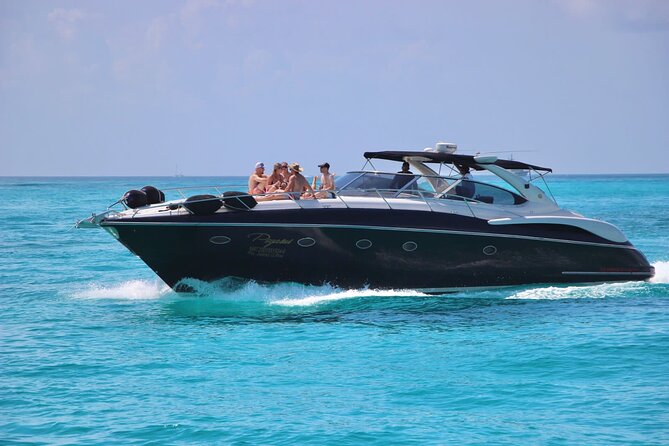 Private SUNSEEKER 60 Yacht Experience for up to 20 Guests - Isla Mujeres and Playa Norte: Snorkeling Time Without the Hassle