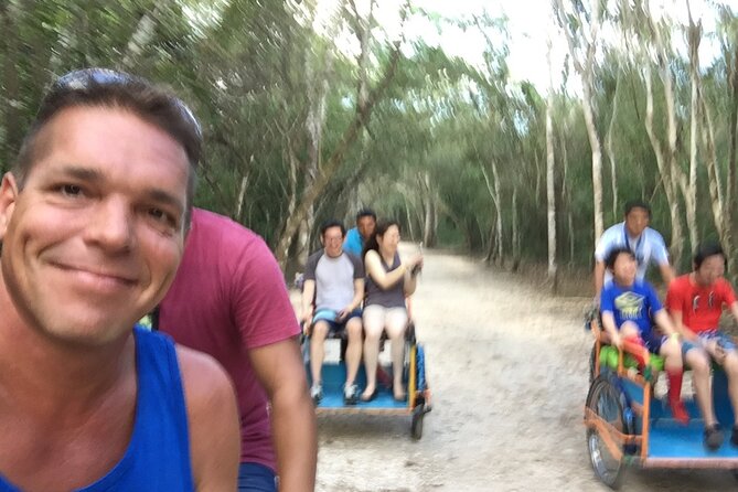 Private Tour: Coba Ruins by Bike, Tulum Ruins by Boat and Swim in a Cenote - Tulum Beach: boat perspective plus reef snorkeling time