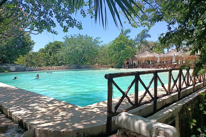 Private Tour of Uxmal and Cenote Hacienda Mucuyche 2 cenotes - CARLOTA to Cenote Azul: the planned swim sequence