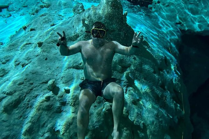 Private Tour to Tulum, Cenote and Swimming with Turtles - Stop 2: Cenote Taak Bi Ha in Parque Dos Ojos (Snorkel-Friendly Water)