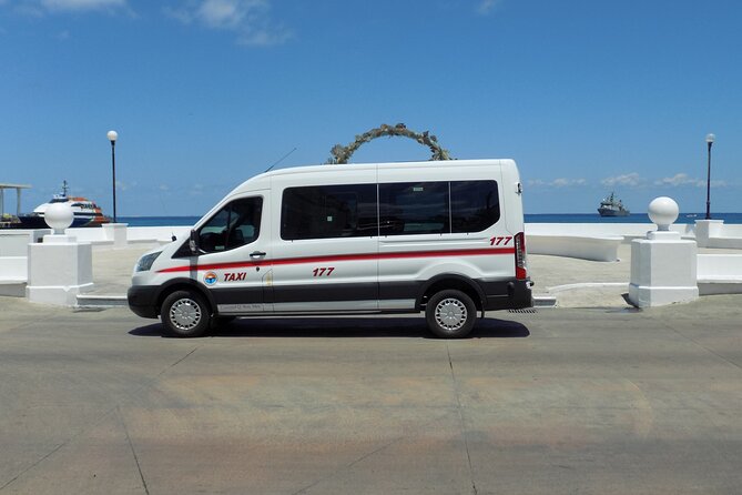 Private Transfer between Cozumel Airport or Ferry, and Hotels - Where you actually meet the driver: Cozushuttle module matters