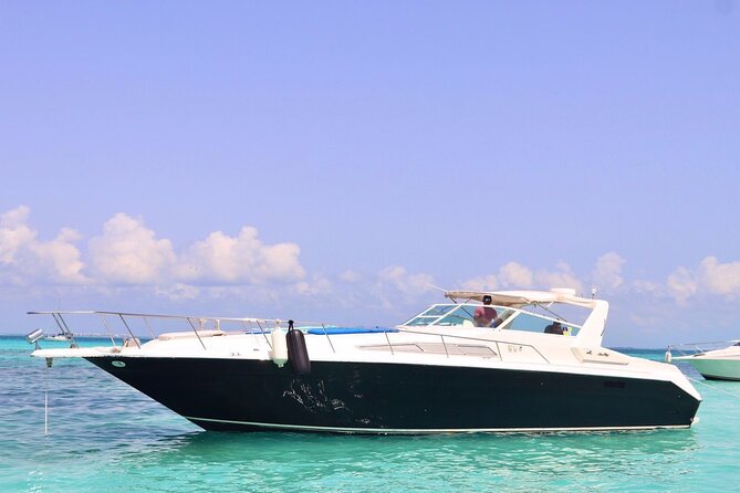 Private Yacht 46ft Sea Ray Snorkel up to 15 pax 23P2 - Cancun Bay cruise on the 2-hour plan: good for first-timers