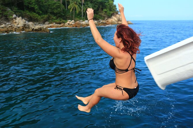 Private Yacht Charter ChicaFUN 2 Waterslides All Inclusive - Stop 1: Puerto Vallarta in Bahia de Banderas, Where You Control the Plan