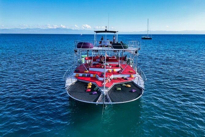 Private Yacht Charter on ChicaFun 1 Waterslides all inclusive - Yelapa’s white-sand mood, a good stop for snorkeling and simple beach time