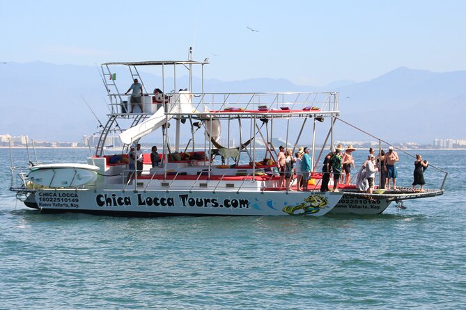 Private Yacht Charter on ChicaFun 1 Waterslides all inclusive - Playa Majahuitas and Las Caletas, two different beach moods