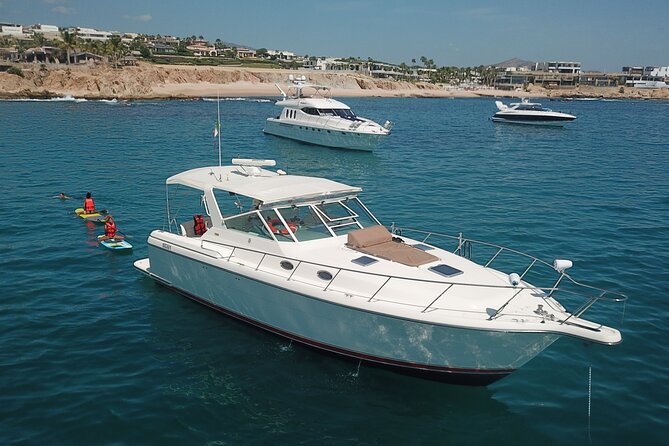Private Yacht Cruise 4 Hour- Snorkeling & Paddle Boarding - Meeting at Cabo Marina and getting settled fast