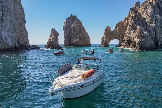 Private Yacht, Snorkeling or Sunset in Cabo San Lucas - Stop 1: Arch of Cabo San Lucas for quick, iconic photos