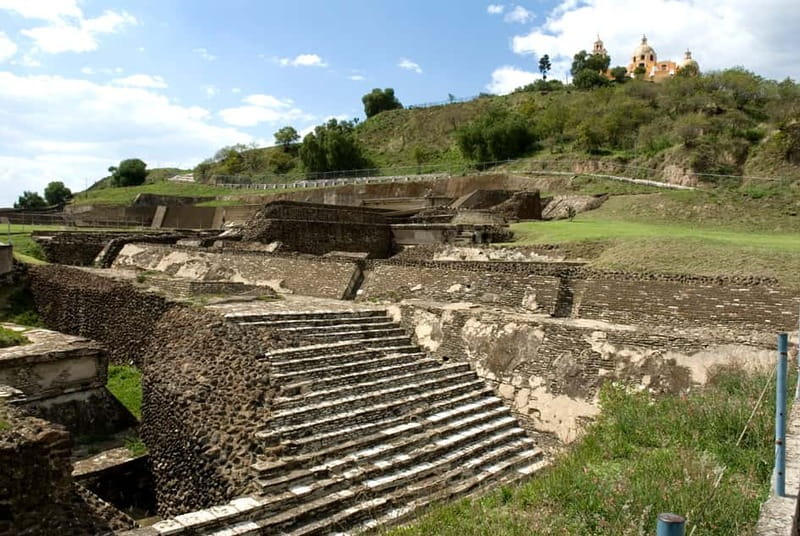 Puebla: Cholula Magical Town Tour by Double-Decker Bus - San Andrés Cholula Parish Stop: A Short Break With a Purpose