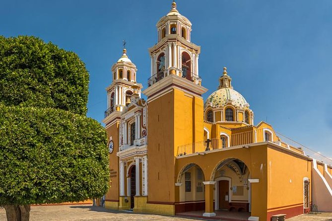 Puebla, Cholula & Tonantzintla Day Trip with Optional Lunch - Cholula Stop: Churches on the Hill and Time for Photos