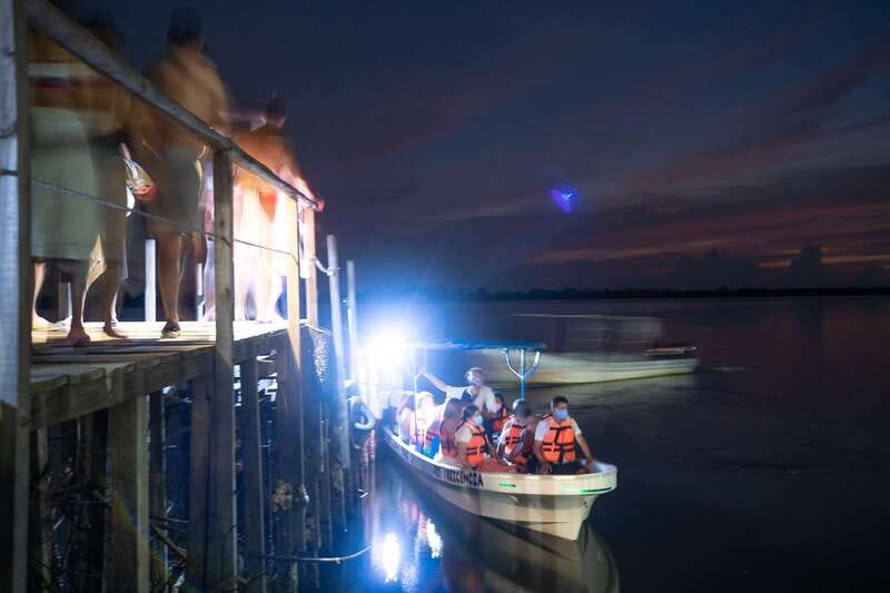 Puerto Escondido: Bioluminescence Night Spectacle - Your night schedule in Puerto Escondido: pickup, boat crossing, and return