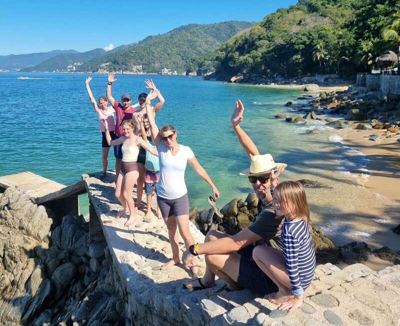 Puerto Vallarta: Full Day Hike to 6 Hidden Beaches & Snorkel - Playa Las Ánimas: the last swim, lunch break, and seafood payoff