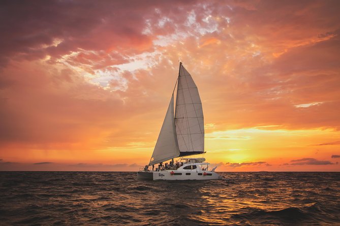 Puerto Vallarta, Luxury Sunset Sailing - Cruising Banderas Bay at 5:00 pm, when the sky does its best work