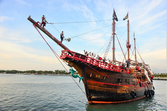 Puerto Vallarta Pirate Premium Sailing Cruise - A pirate cruise on a real wood Santa María replica